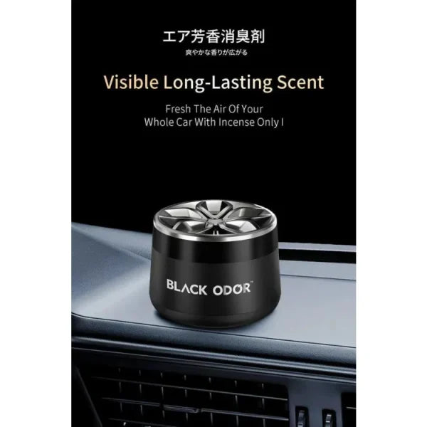 Black Odor Car Perfume Air Freshener Fragrance Scent