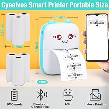 Mini Portable Pocket Thermal Printer