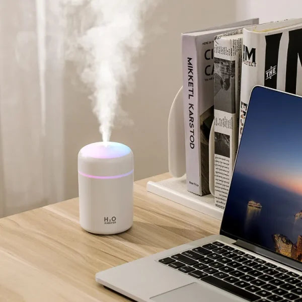 Portable USB Humidifier with LED Lights