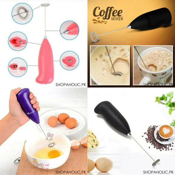 Electric Egg Beater Milk Drink Coffee Whisk Mixer Foamer