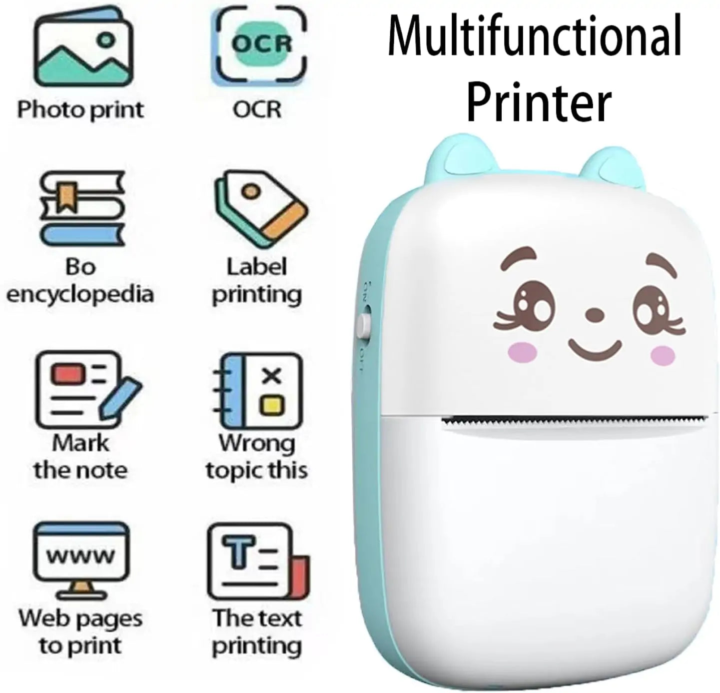 Mini Portable Pocket Thermal Printer