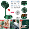 Telescopic Folding Fan | USB Rechargeable, Foldable Table Desk Fan